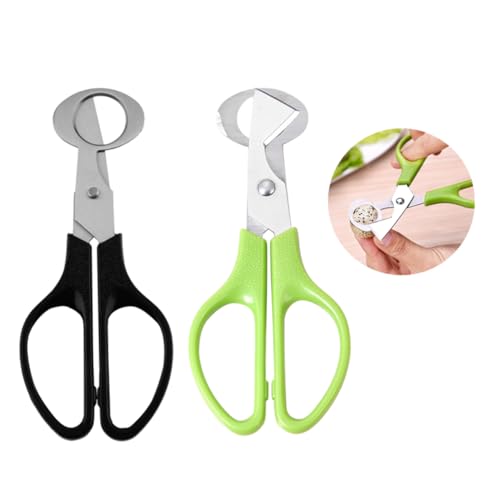Cortador de huevos de codorniz PRETYZOOM en acero inoxidable pack de 6 unidades para cocina 8