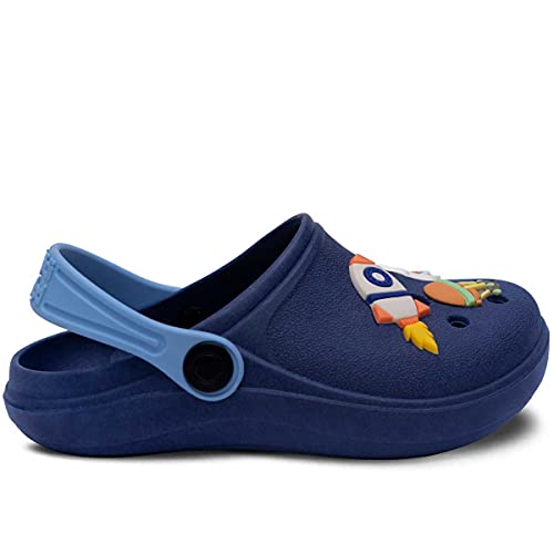 Babuche Infantil Menino Aéreo 12.18 (Azul Marinho, 21/22)