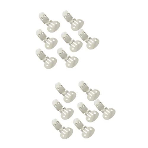 PACKOVE 20 Pièces pinces à chaussures vierges bricolage accessoire bricolage gemokrt metalicca chause pinces à chaussures pour appartements clips à chaussures pour mes escarpins un raccord
