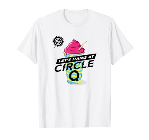 T-shirt Ms. Marvel Marvel Studios haut Circle Q Let's Hand noir