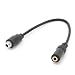 Produktbild Adapter Universe 20 cm Einbaubuchse 3,5mm Klinke Kupplung AUX Stereo Buchse Verlängerungskabel für Auto, PC UVM.