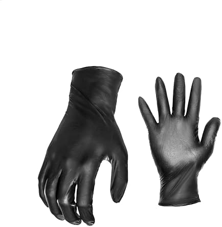 Grease Monkey BIG TIME PRODUCTS LLC Nitrile Gloves, Disposable, 100-Ct.