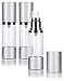 JUVITUS Airless Spray Bottle Silver Matte - 1 oz (3 Pack)