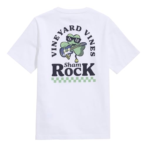 vineyard vines Boys Boys' Shamrock Short-Sleeve Pocket Tee