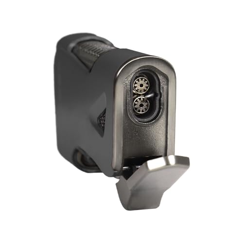 Encendedor de antorcha doble Vertigo Nitro Negro miniatura 3