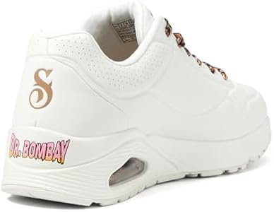 Skechers Snoop Dogg: Uno-Dr. Bombay Tênis masculino, Branco, 36