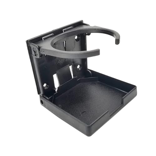 Porte-gobelet pliable en nylon noir pour éviter les fuites en voiture