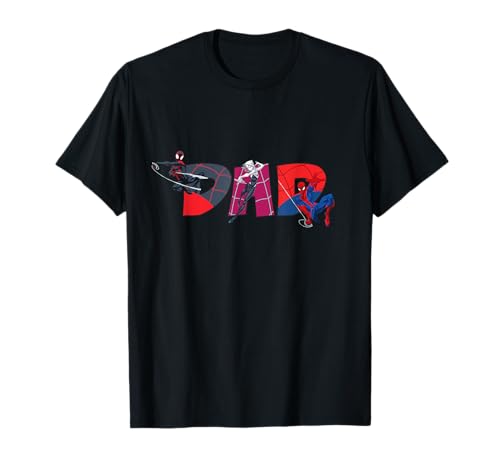 Marvel Spider-Man Trio Dad Father's Day Family Trip Birthday T-Shirt