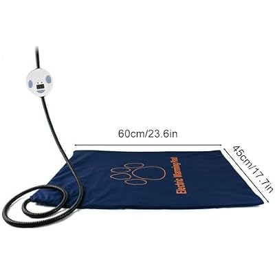 Pet Heating Pad, Dog Bed Mats Dog Electric Warmer Heated Pad Warming Mat for Small Medium Dogs Cats