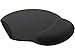 Speedlink VELLU Memory Foam Mousepad - ergonomisches Mauspad mit Handauflage aus Memoryfoam, Handgelenkauflage, Handgelenkpolster für Computer, PC, Notebook, Laptop, rutschfest, schwarz