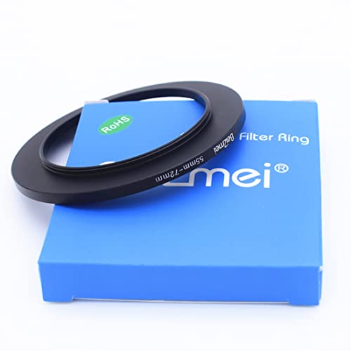 55mm Lens to 72mm Filters Ring,Camera Filters Ring Compatiable All Brands diameter 55mm Lens to diameter 72mm UV ND CPL Camera Filter.55-72mm - Image 3