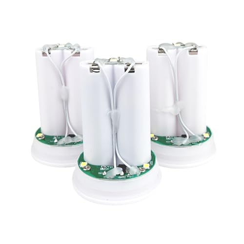 National Artcraft® Versatile Battery-Operated LED Light Insert - 3/Pack