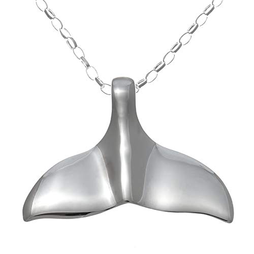 Collier en argent queue de baleine, le bijou idéal pour l'été