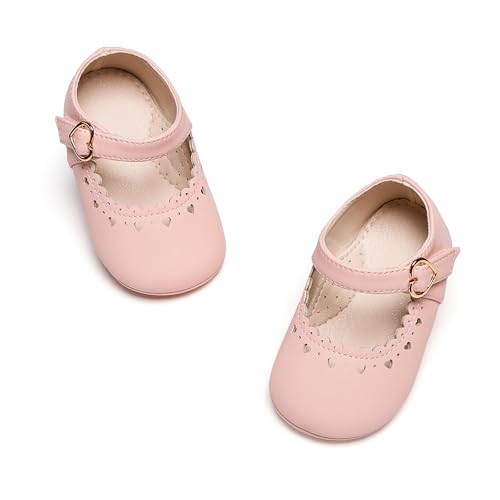 Image of PHIRAMIN Toddler Girl Mary Jane Dress Shoes-Little Girl School Uniform Shoes for Wedding Party