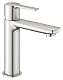 Grohe Lineare, Badarmatur - Waschtischarmatur, S-Size, glatter Körper, supersteel, 23106DC1