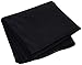 Zanheadgear B017 100% Cotton Premium Black Bandanna - One Size