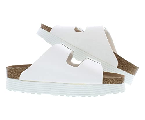 Image of Birkenstock womens Arizona Platform Sandal - Vegan