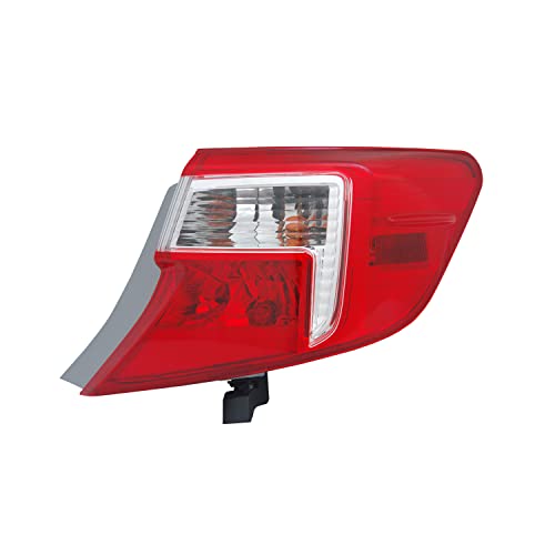 Tyc Right Tail Light Assembly Compatible With 2012-2014 Toyota Camry #TOP17