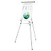 Universal UNV43050 3 Leg Telescoping Easel with Pad Retainer Adjusts 34 in. to 64 in. - Aluminum, Silver