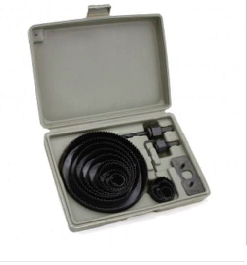 16pc Drill Hole Cutter Wood Cutting Holesaw Saw Bit Kit Bits Set Up to 5 Inch