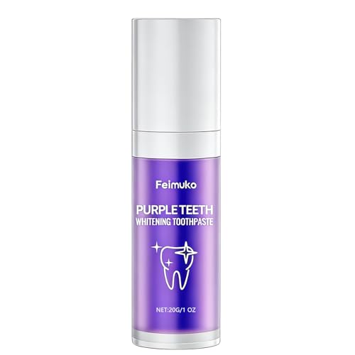 #rémunéré #Amazon<br>20g Mousse de Soin Dentaire Violette Dents Mousse Soin Nettoyage dents Facile à utiliser Haleine Fraîche (Violet)