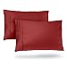 Cosy House Silky Soft Double 100% Brushed Microfiber Pillowcase Sets - 1500 Collection 2 Piece Set - Wrinkle Free and Stain Resistant Hypoallergenic Best Pillow Covers ( Burgundy, King)