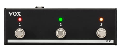 Vox VFS3 3-button Footswitch for Mini Go Amps