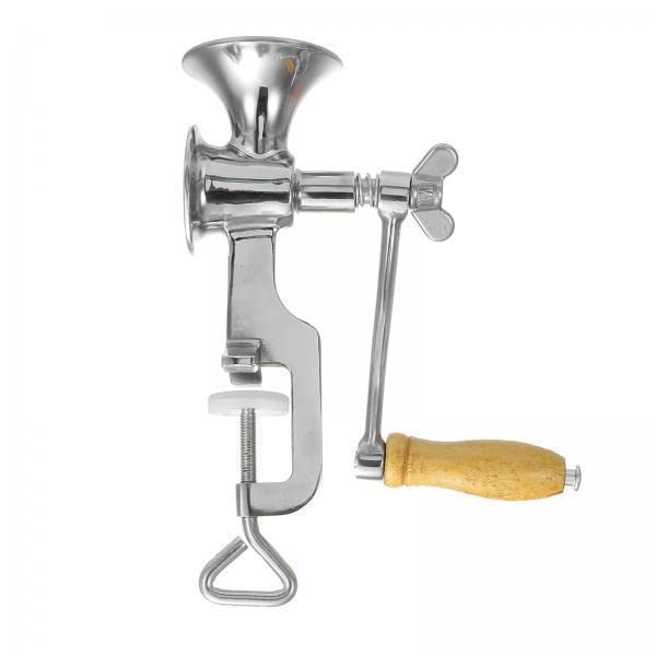 2xHand Crank Grain Mill Table Clamp Manual Grain Grinder for Wheat Coffee Seed-picture-34