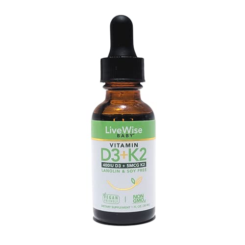 Reviews for Live Wise Naturals Vitamin D3 and Vitamin K2 Liquid Drops