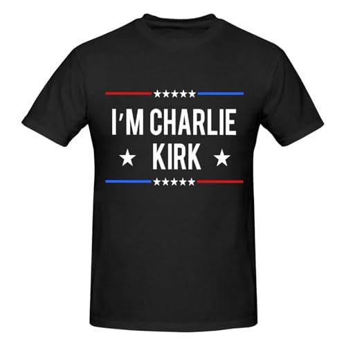 Antaa I'm Charlie Shirt Stand with Charlie Kirk Memorial Men's T-Shirt2