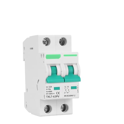 Mini disyuntor CC 1000V 40A 2P L7 para protección solar fotovoltaica 2