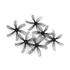 HQPROP T63MMX6 – 6 Paires D'hélices 63 Mm 6 Pales PC – Pour Drone Cinewhoop FPV – Gris Clair