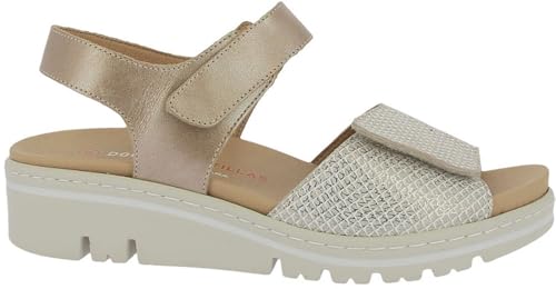 Sandales en cuir large femme Doctor 36157 balades d'été