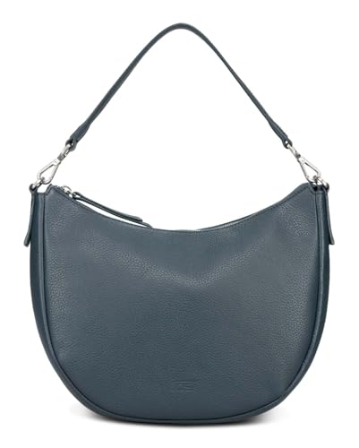Sac à épaule bandoulière Vika Hobo Bag JOST cuir bleu pétrole femme