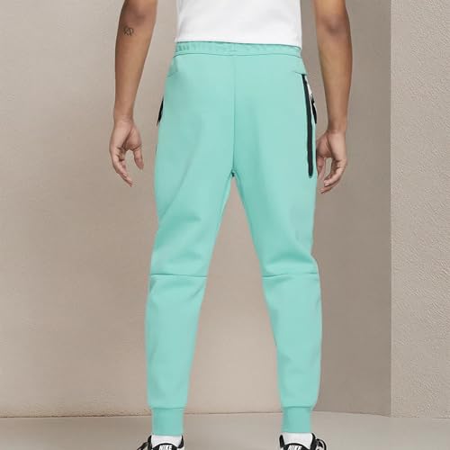 Nike Sportswear Tech Fleece Men's Joggers,Washed Teal/Black/Black (Large, Washed Teal/Black/Black)3