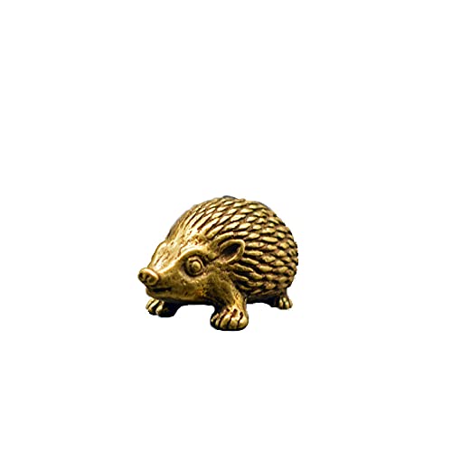 Sculpture de porc miniature en cuivre pour table de salon de jardin