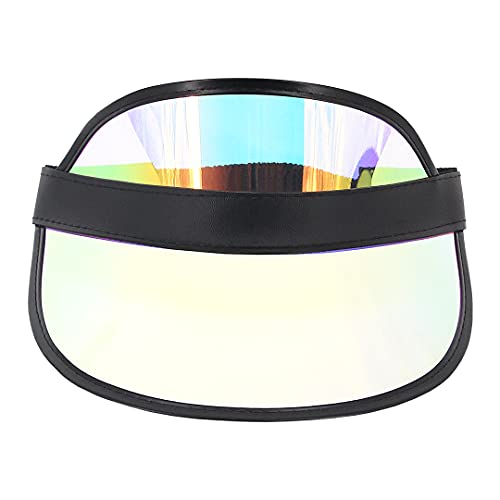 Image of Surkat Plastics Clear Sun Visors UV Protection Hat Cap Headwear Sunhat for Golf Tennis Beach Cycle