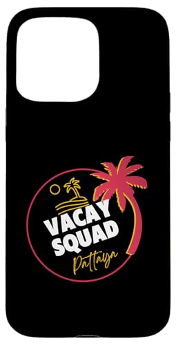Carcasa para iPhone 15 Pro Max Pattaya Thailand Vacay Plantilla