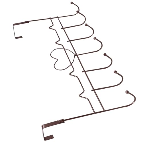 STOBOK フックドアハンガー 耐荷重メタル製 静音設計 衣類 帽子 バッグ掛け 多用途省スペース収納 玄関 寝室 オフィス対応
