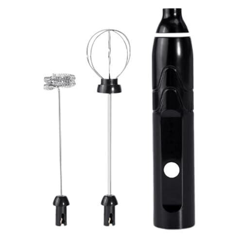 Nudorpn Espumador De Leche Eléctrico | Mezclador De Acero Inoxidable Recargable - Acero Inoxidable Espumador De Leche Mezclador De Café | Para Casa Bar Apartamento Bebida Huevo Polvo Proteína