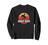 Great Bend KS Vintage Country Western Retro Sweatshirt