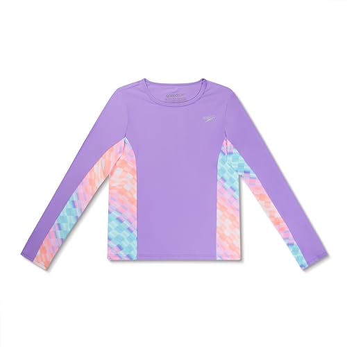Image of Speedo Girl's Uv Swim Shirt Long Sleeve Rashguard