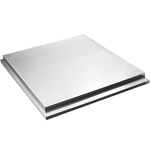 Plaque d'aluminium 6061-T6 - Plaque carrée en aluminium de 16 mm d'épaisseur for bricolage et usage industriel, lot de 2(150x100x16mm)