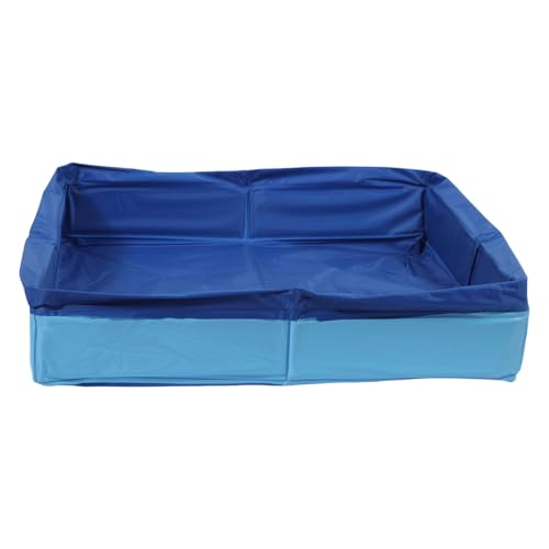Foldable Dog Pet Bath Pool PVC Bath Tub for Dogs and Cats for Backyard Fun Bath Pool