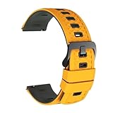 PIGLOLKINY Cinturino sportivo cinturino in silicone 22mm for Garmin Venu 2 3 4 45mm Forerunner 255 Music/265/970/570(PURPLE)