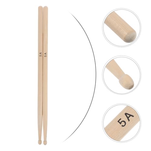 Baquetas de Maple para Percusión 40.5 cm Beige miniatura 3