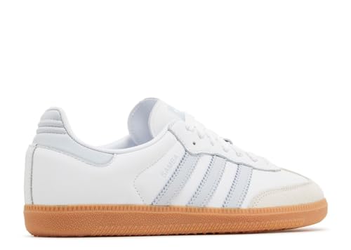 Adidas Samba Og Womens Shoe White Halo Blue Gum (6.5 Men/7.5 Women)3