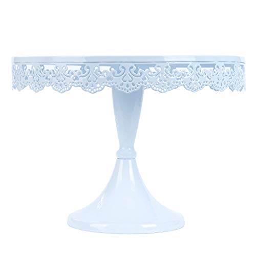 image for SOPRETY Metal White Cake Stand 10in , Dessert Display Stands Cupcake H