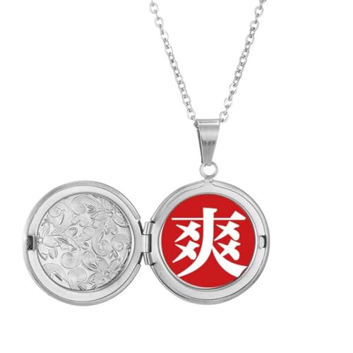 Collier médaillon porcelaine chinoise pour sublimer vos tenues d'été