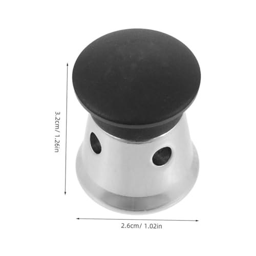 NUOBESTY 2 piezas de válvula de seguridad para olla express, sistema de escape para control de presión y liberación rápida miniatura 2